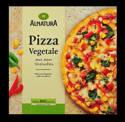 Alnatura Pizza Vegetale aus dem Steinofen 