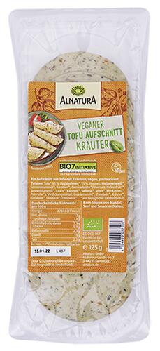 Alnatura Veganer Tofu Aufschnitt Kräuter