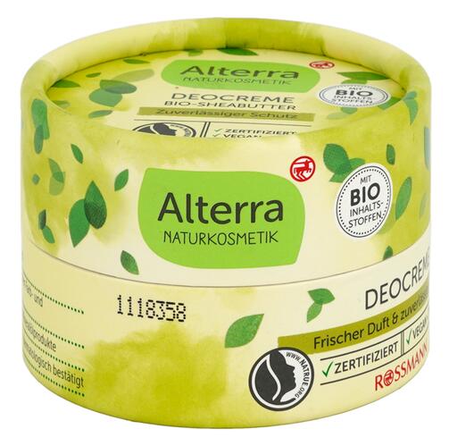 Alterra Deocreme Bio-Sheabutter