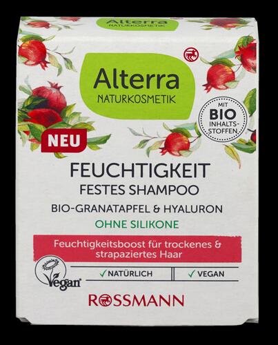 Alterra Feuchtigkeit Festes Shampoo Bio-Granatapfel & Hyaluron