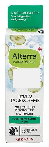 Alterra Hydro Tagescreme Bio-Traube