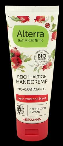 Alterra Reichhaltige Handcreme Bio-Granatapfel