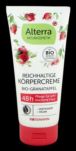 Alterra Reichhaltige Körpercreme Bio-Granatapfel