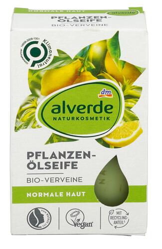 Alverde Pflanzenölseife Bio-Verveine