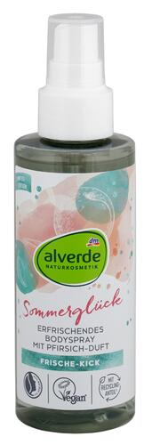 Alverde Sommerglück Erfrischendes Bodyspray m. Pfirsich-Duft