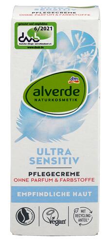 Alverde Ultra Sensitiv Pflegecreme