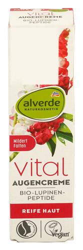 Alverde Vital Augencreme Bio-Lupinen-Peptide