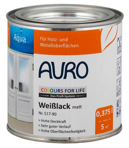 Auro Weißlack matt Nr. 517-90