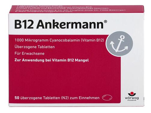 B12 Ankermann 1.000 µg, Tabletten