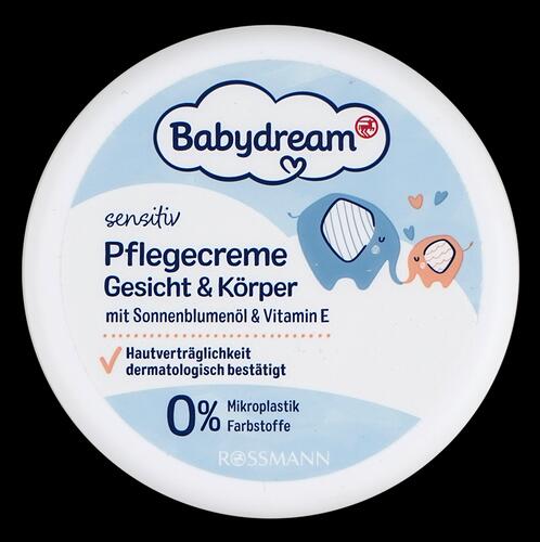 Babydream Pflegecreme Gesicht & Körper sensitiv