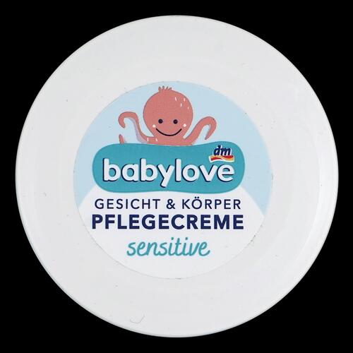 Babylove Sensitive Gesicht & Körper Pflegecreme