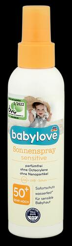 Babylove Sonnenspray sensitive 50+