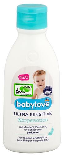 Babylove Ultra Senstive Körperlotion