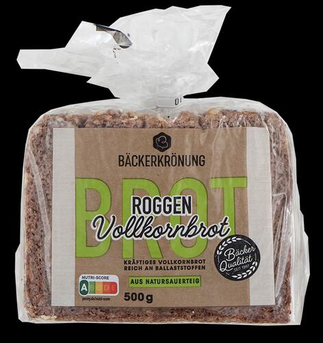 Bäckerkrönung Roggen Vollkornbrot