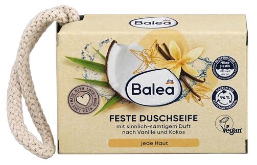 Balea Feste Duschseife Vanille und Kokos