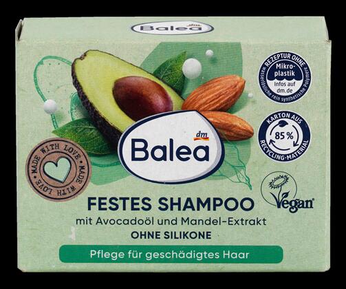 Balea Festes Shampoo mit Avocadoöl und Mandel-Extrakt