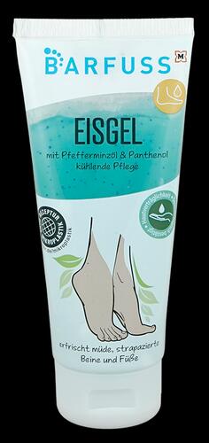 Barfuss Eisgel