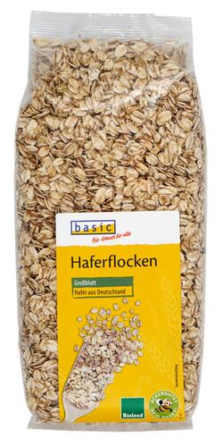 Basic Haferflocken Großblatt, Bioland