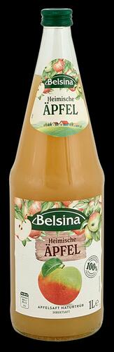 Belsina Heimische Äpfel Apfelsaft naturtrüb