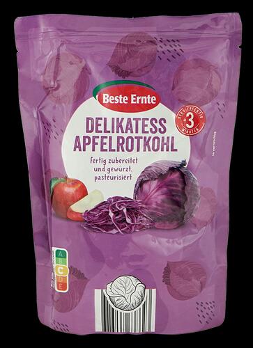 Beste Ernte Delikatess Apfelrotkohl