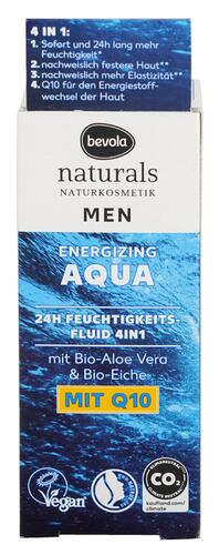 Bevola Naturals Men 24H Feuchtigkeitsfluid 4in1