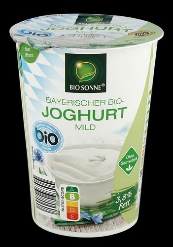 Bio Sonne Bayerischer Bio-Joghurt Mild, 3,8% Fett