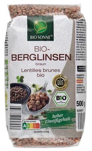 Bio Sonne Bio-Berglinsen braun 