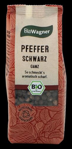 Bio Wagner Pfeffer, schwarz