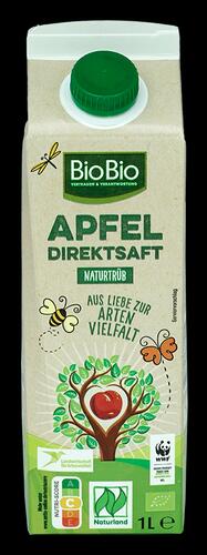 BioBio Apfel Direktsaft naturtrüb, Naturland