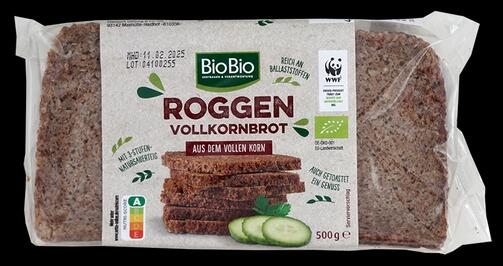 BioBio Roggen Vollkornbrot