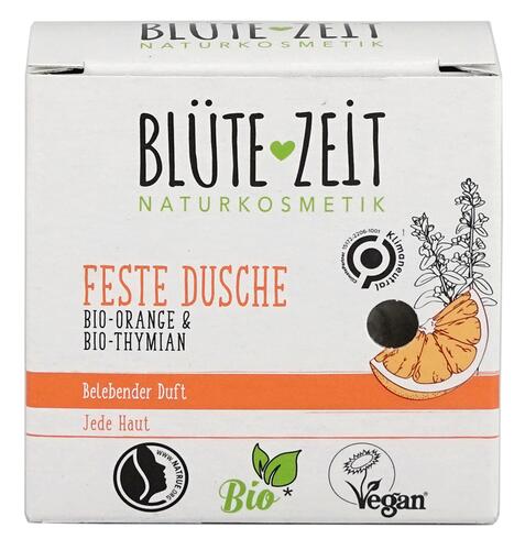 Blütezeit Feste Dusche Bio-Orange & Bio-Thymian