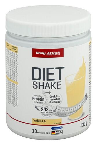 Body Attack Diet Shake Vanilla