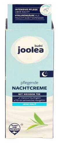 Budni Joolea Pflegende Nachtcreme mit Weissem Tee