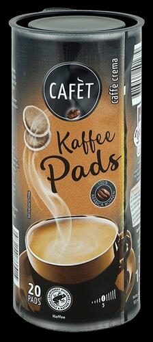 Cafèt Kaffee Pads Caffè Crema, 20 Pads