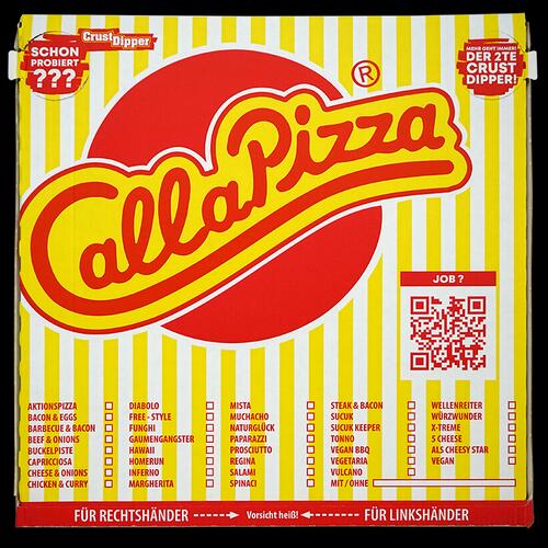 Call a Pizza Pizzakarton, 34 x 33,5 x 3,5 cm