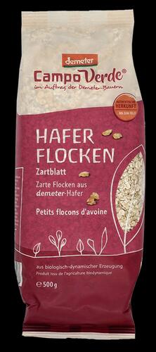 Campo Verde Haferflocken Zartblatt, Demeter