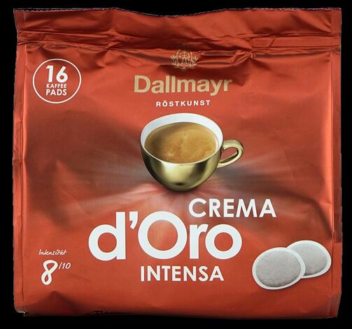 Dallmayr Crema d'Oro Intensa, 16 Pads