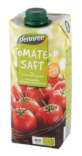 Dennree Tomatensaft mit Meersalz