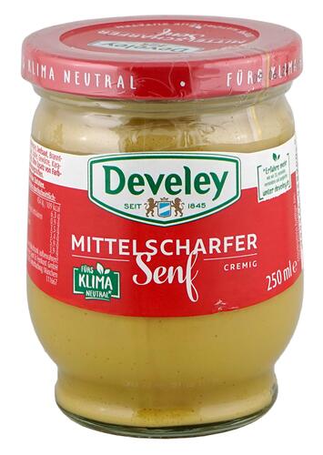 Develey Mittelscharfer Senf 