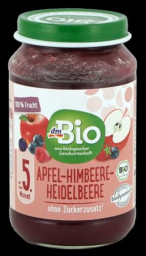 Dm Bio Apfel-Himbeere-Heidelbeere, Demeter