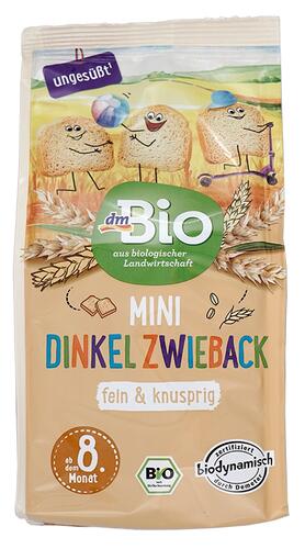 Dm Bio Mini Dinkel Zwieback, Demeter