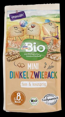 Dm Bio Mini Dinkel Zwieback, Demeter