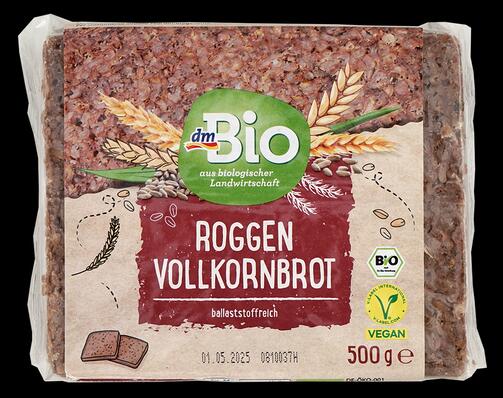 Dm Bio Roggen Vollkornbrot