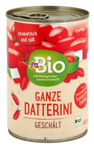 DmBio Ganze Datterini Geschält