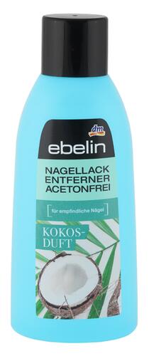 Ebelin Nagellackentferner Acetonfrei Kokosduft