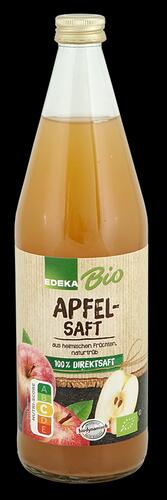 Edeka Bio Apfelsaft naturtrüb, Demeter