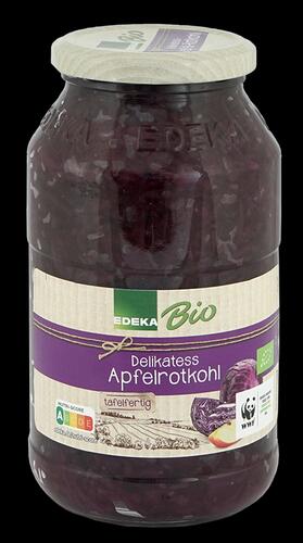 Edeka Bio Delikatess Apfelrotkohl