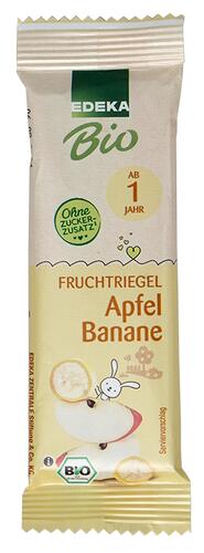 Edeka Bio Fruchtriegel Apfel Banane