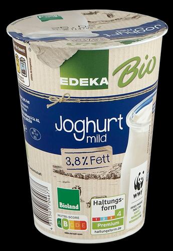 Edeka Bio Joghurt Mild, 3,8% Fett, Bioland