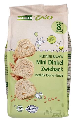 Edeka Bio Mini Dinkel Zwieback, Demeter